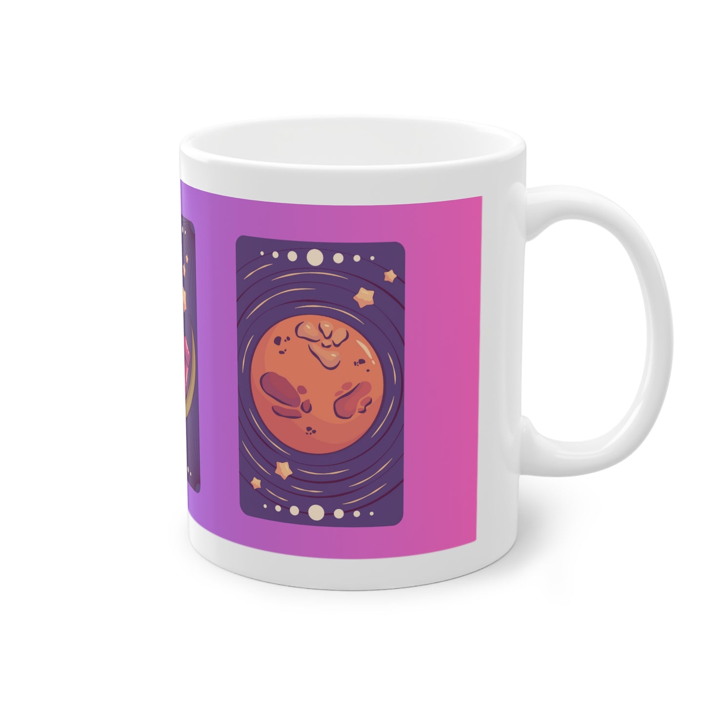 Witchy Tarot Card Mug - Standard Mug, 11oz = 330ml - Spirituelle Tasse - Witchy Vibes - Geschenkidee - Spiritualität
