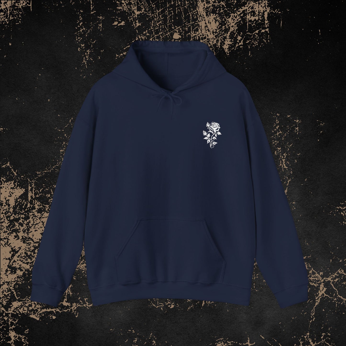 Rose Blossoms Hoodie | Our essence of love is overflowing | Unisex hooded Sweatshirt | beautiful Roses - printed front and back! - available in 4 different colors