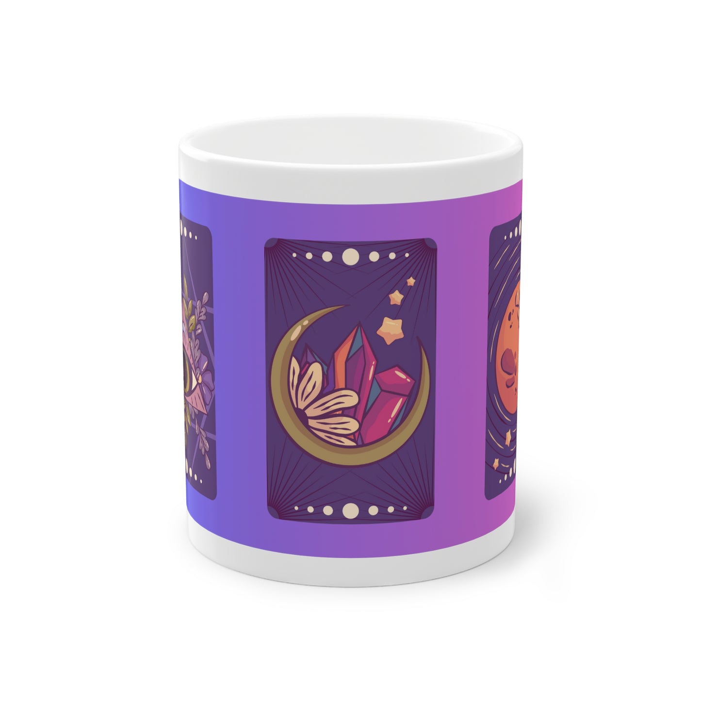 Witchy Tarot Card Mug - Standard Mug, 11oz = 330ml - Spirituelle Tasse - Witchy Vibes - Geschenkidee - Spiritualität