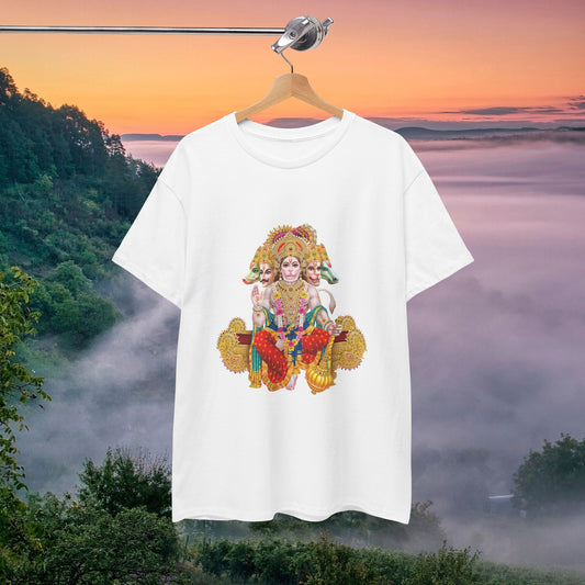 Dattatreya Trimurti Shirt Unisex | Spirituelle Hindu Mode | Dattatreya Trimurti Edition
