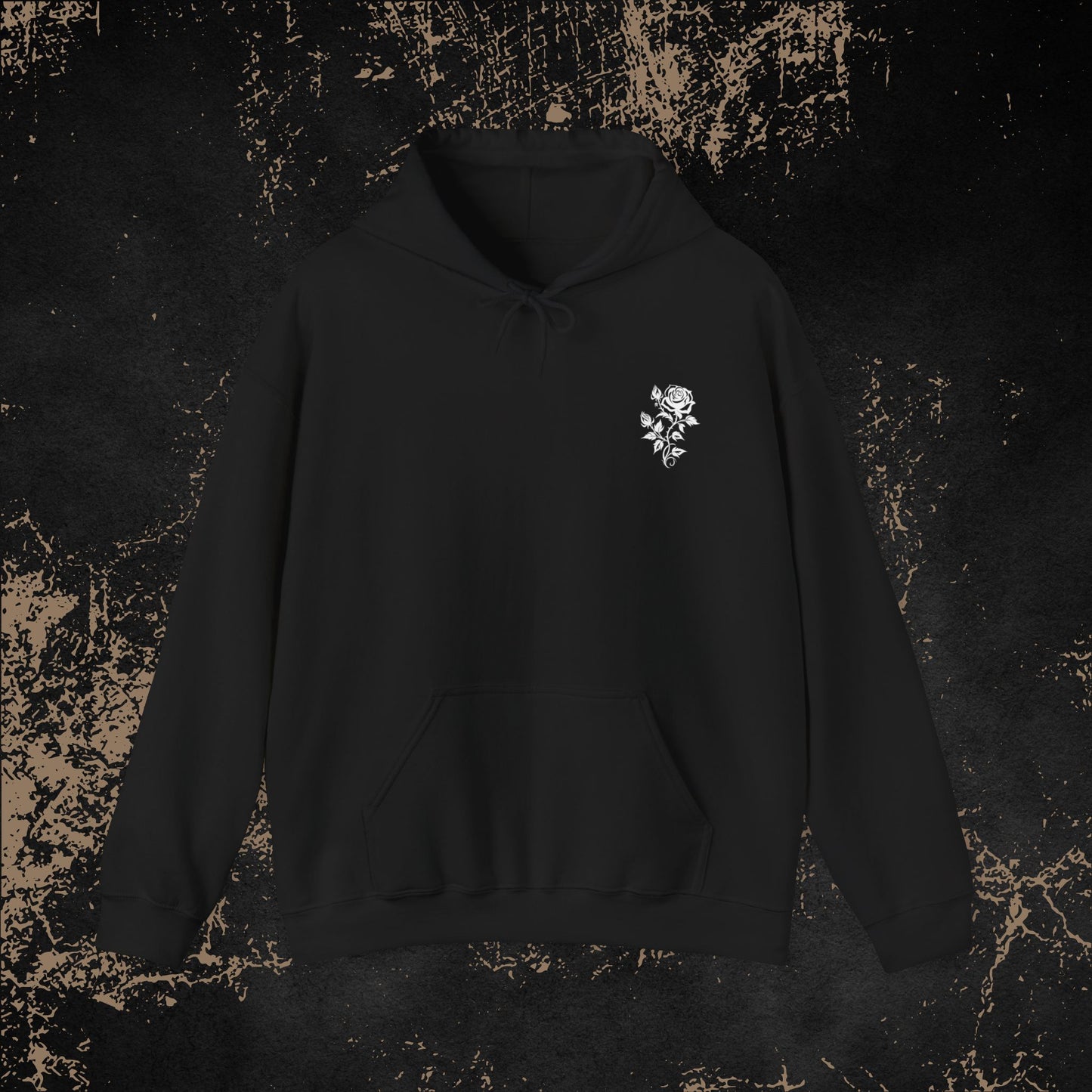 Rose Blossoms Hoodie | Our essence of love is overflowing | Unisex hooded Sweatshirt | beautiful Roses - printed front and back! - available in 4 different colors