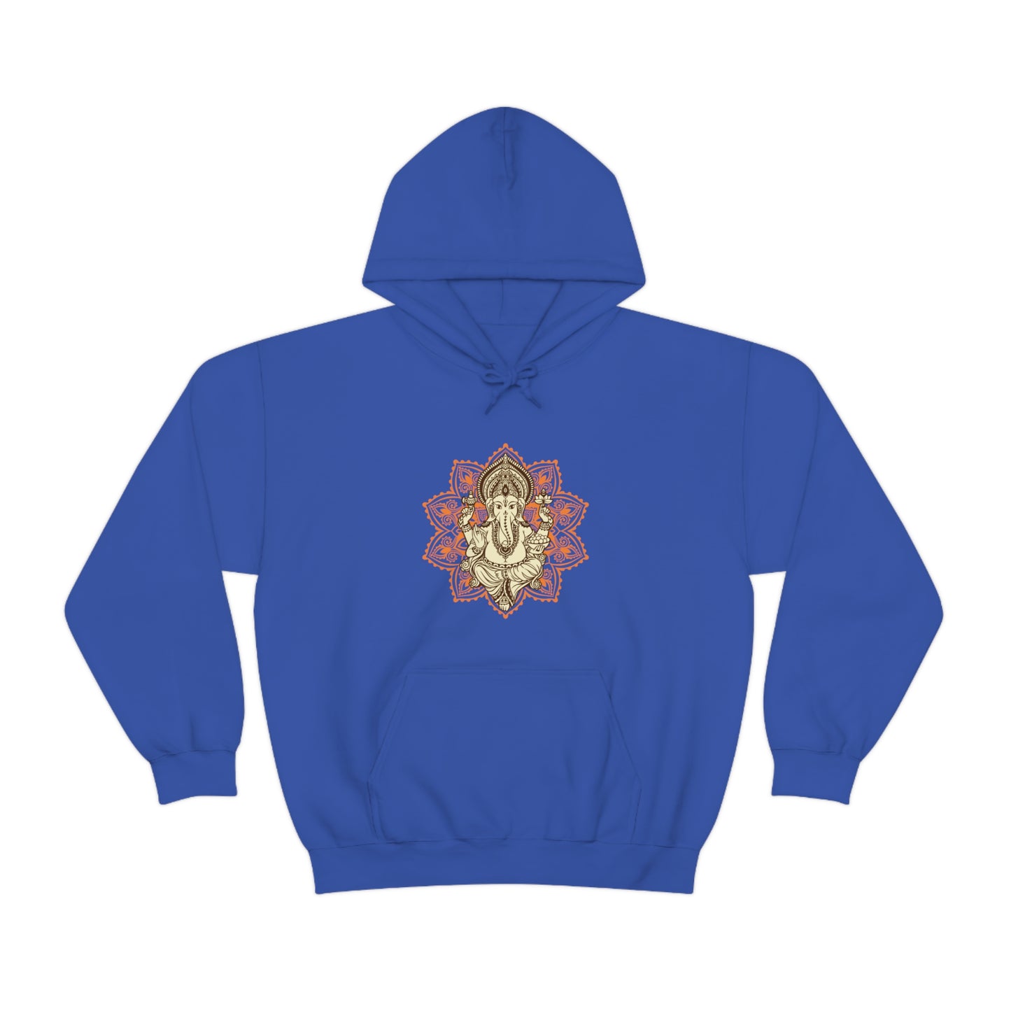 Lord Ganesh Unisex Hoodie, Hindu God Ganesha, Buddhism, 5 colors available, Hooded Sweatshirt