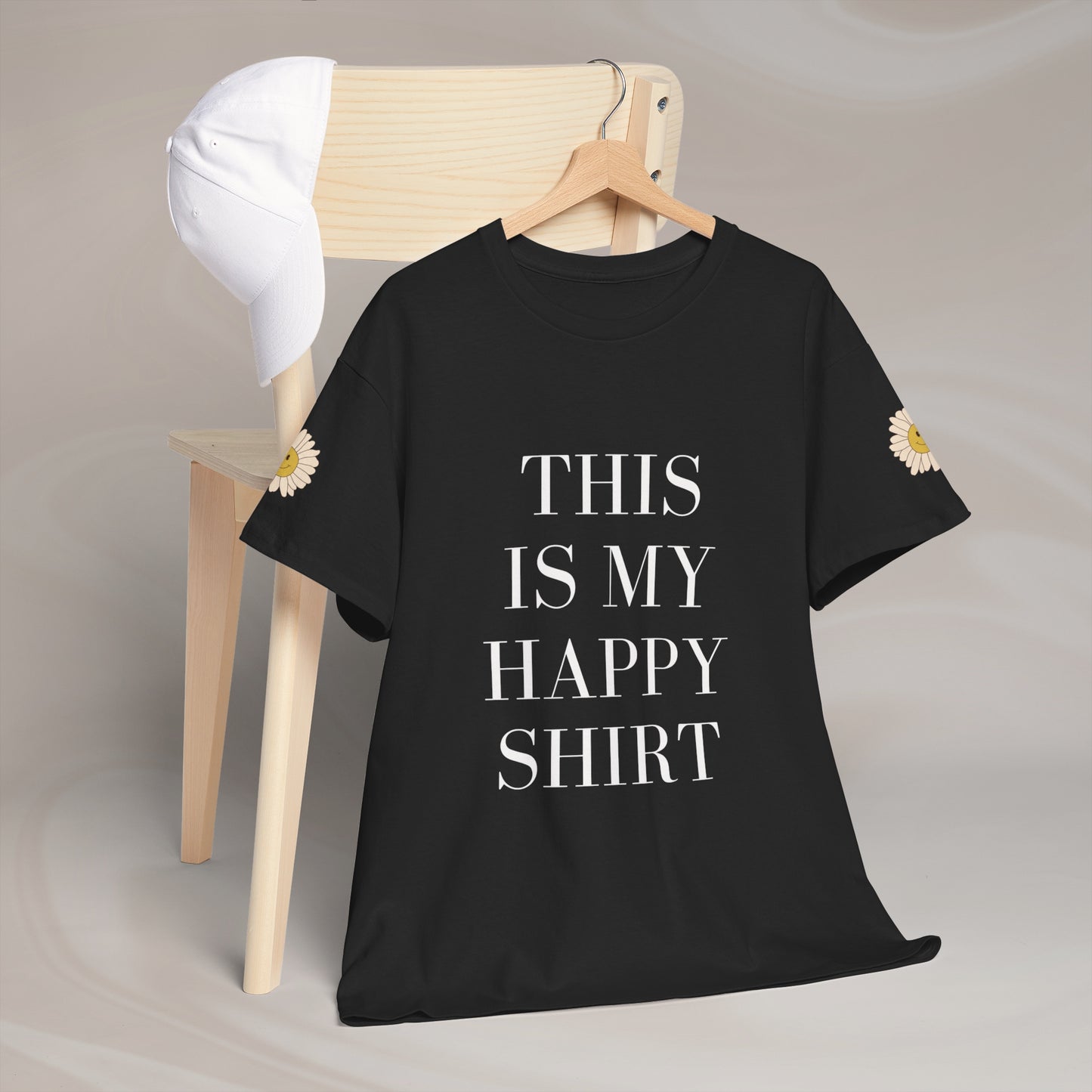 This Is My Happy Shirt – Farbenfrohes Statement T-Shirt für positive Vibes | Unisex & Sommer-Look
