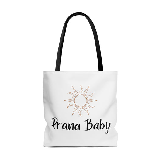 Spiritual Prana Baby Sun Moon both sides printed Shopping Bag Tote Bag Beach Bag