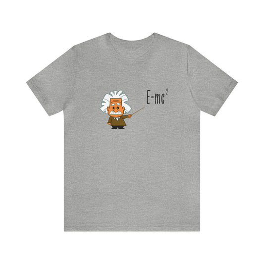 Einstein E=mc2 formula print Unisex T-Shirt - Albert Einstein Shirt